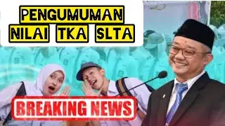Pengumuman Hasil TKA SLTA diumumkan hari ini berikut ini nilai rata-ratanya. Tes Kemampuan Akademik