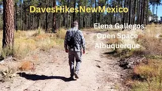 Awesome Blue Sky for a Solo Hike, Elena Gallegos Open Space, Albuquerque NM 022025