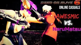 [DOA6] Awesmic vs. NaruMatsu/@narumatsu889  (Ayane) Online Casuals (2-1-2025)