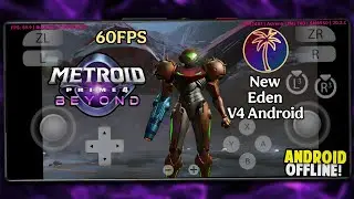 New Eden Emulator V4 - Metroid Prime 4 Beyond Game on Android | Snapdragon 8gen2 