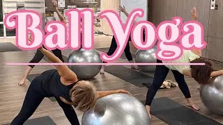 Explore Yoga with Ball | 5 Min | Flow Challenge