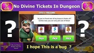 No Divine Tickets In Dungeon | I hope This is a bug ? | 2nd Week Apollo and Chrono pangu event
