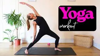 25 MIN FULL BODY YOGA FUSION FITNESS WORKOUT