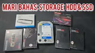 6. Tutorial #RakitPC Terlengkap - Pembahasan Storage ( HDD SSD NVME )
