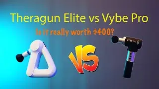 $400 Theragun Elite vs. $200 Vibe Pro - Is it worth it? Full review of each and comparison.