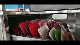 Keep School Cafeterias Running Smoothly &ndash; Efficient Plate Cleaning Solutions.#dishwasher