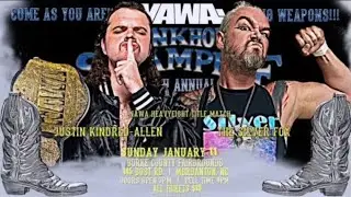 Silver Fox Vs Justin Kindred-Allen (C) Highlights Nawa Bunkhouse Stampede 1/11/26 