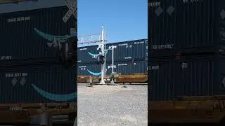 SHORT RAILFANNING VIDEOS BNSF 8321 Q TRAIN 4-5-2023