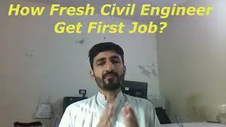 How Fresh Engineer Get First Job || Civil Engineer Job