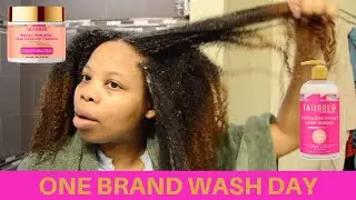 One Brand Wash Day | First Impressions | Tailored Beauty | Kimberly Rowe | Shampoo +Deep Conditioner