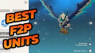 BEST 3 STAR UNITS 100% F2P !! BEST TEAM TO START ?! Summoners war: Chronicles