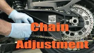 How to Inspect & Adjust your Motorcycle Chain | KTM 1290 1290 Super Adventure