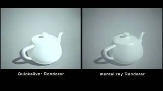 QuickSilver vs. Mental Ray