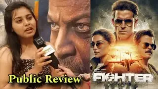 Public Reaction on Fighter Movie  | First Day First Show | Hrithik Roshan & Deepika Padukone Fighter