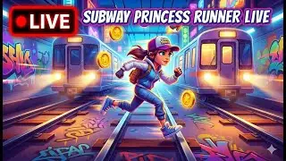 Subway Princess Runner LIVE 🚇👑 | Full Masti Gameplay