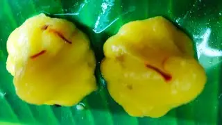 GaneshChaturthiSpecial|How to make Kesar Rasgulla  Stuffed Modak|   #KesarModak #SpongyModak