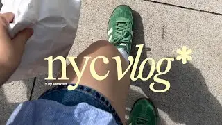 nyc vlog | brunch in soho, an art workshop in brooklyn, playing pickleball
