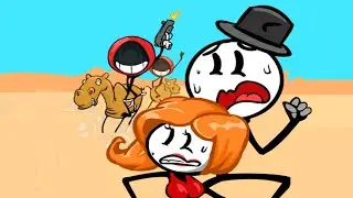 Stickman Escape: Choice Story - Fun Stickman Brain Puzzle Games - Level 16-20 Gameplay Walkthrough