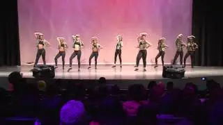 Battle Of The Dance Lines 2012 - ( Mt. Zion HS - Zionette )