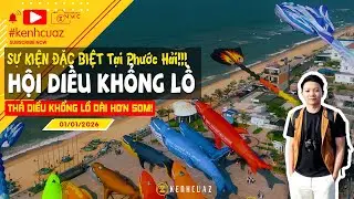 📸📍 CHOÁNG NGỢP Lễ Hội DIỀU KHỔNG LỒ PHƯỚC HẢI Ngày Đầu Năm 2026! 🪁🌊 #sukien #vungtau #travel