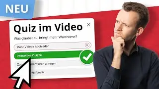 Die neue YouTube-Quiz-Funktion ist da! So nutzt du sie richtig