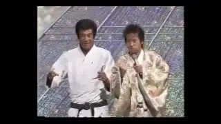 Segata Sanshiro transforms into Kamen Rider