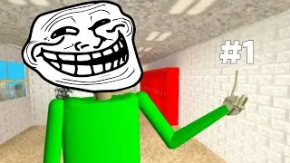 БАЛДИ РОФЛИТ НАДО МНОЙ! BALDI'S BASICS in EDUCATION and LEARNING ПРОХОЖДЕНИЕ! #1