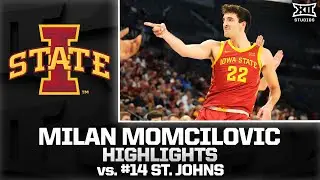 Milan Momcilovic Drops 23 Points in THRILLER vs. #14 St. John's