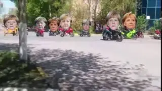 SCHULZZUG &uuml;berrollt salzige Merkeltruppe! MEGA!