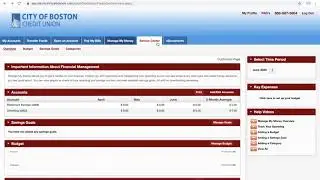 Navigating CBCU Home Banking