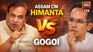 Himanta Biswa Vs Gaurav Gogoi LIVE News | Oppn Trains Guns At BJP Over Himant's Point-Blank Video