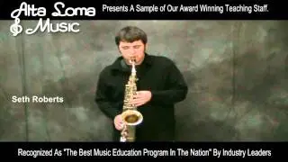 Seth Roberts - Saxophone Lessons Corona CA -Alta Loma Music Lessons