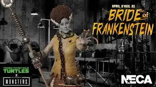 TMNT Universal Monsters April O'Neil as the Bride of Frankenstein NECA Toys