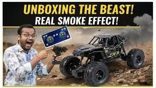 Mobile Phone से चलने वाली RC Monster Car 😱 | Smoke निकालती है | Off-Road & Range Test