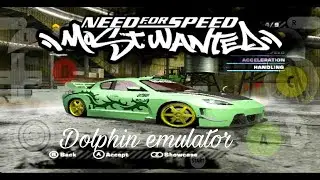 Need for speed most wanted 2005 dolphin emulator gameplay Android