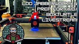 Printing with the Jabberwocky #livestream