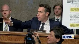 Sen. Josh Hawley Forces Mark Zuckerberg to Apologize