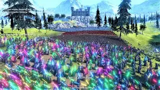 10K Jedi Army Lays Siege to Castle Ultimate Epic Battle Simulator UEBS