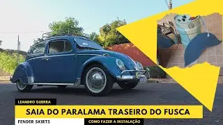 Saia do Paralama traseiro do Fusca - Fender Skirts
