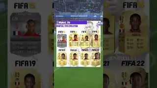 MARTIAL CARD EVOLUTION FIFA (15-22)