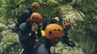 Canyoning in Kozjak  Slovenia with Canyoning Bled