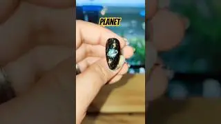 Planet Nail Art Design #05  #nailart #nailgelart #naildesign