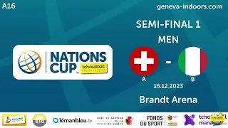 Switzerland A / Italy B – Semi-final men / Nations Cup Tchoukball 2023 - DE