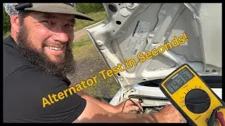 Test an Alternator in Seconds.