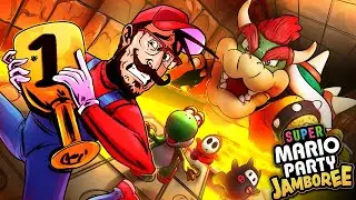 MARIO PARTY BATTLE ROYALE MODE! | Mario Party Kooplathon w/ 8 Friends!