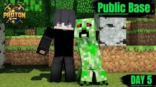 Minecraft live😮Public Bace day 5 | #minecraft #gaming #shortsfeed #livefeed