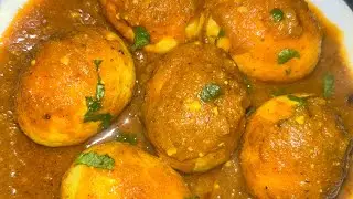 Egg curry recipe || simple & easy egg curry recipe || cook with naima