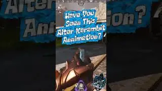 Rarest Karambit Heirloom Apex Animation!