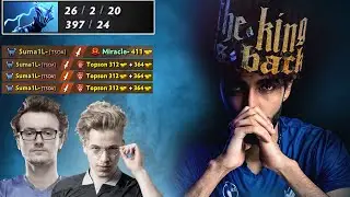 Miracle- & Topson STOMPED by 7.36B Sumail Razor?! EPIC BATTLE