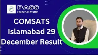 COMSAT University Islamabad NTS Result I COMSAT NTS Result I COMSAT Spring Admission NTS Result